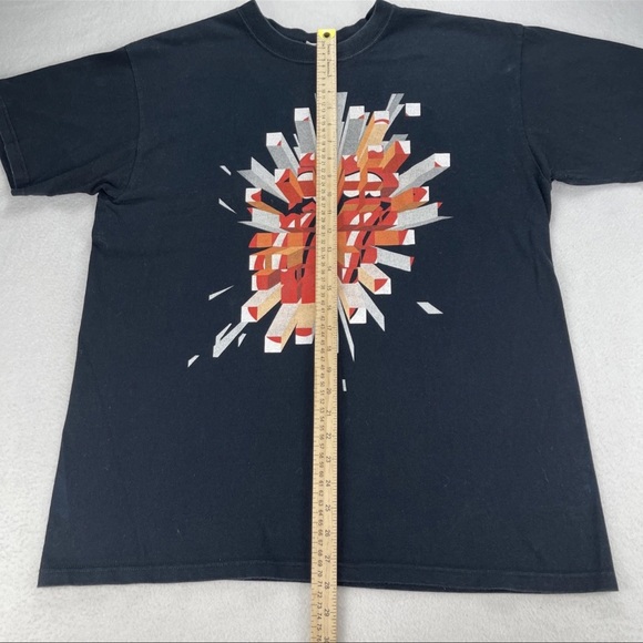 Vintage The Rolling Stones a Bigger Bang Tour T Shirt 2005 Large Black Concert - Picture 10 of 12